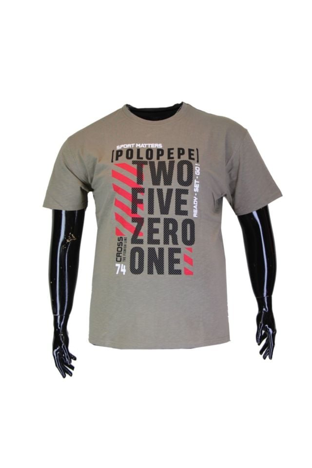 Erkek Büyük Beden T-Shirt 1332-12